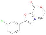 Ethyl 5-(3-chlorophenyl)oxazole-2-carboxylate