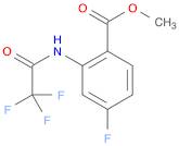 Methyl 4-Fluoro-2-(trifluoroacetaMido)benzoate