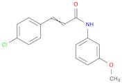 4'-CHLORO-3-METHOXYCINNAMANILIDE