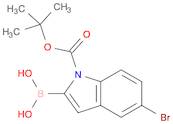 5-Bromo-1-(tert-butoxycarbonyl)-1H-indol-2-ylboronic acid