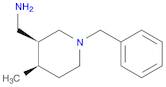 3-Piperidinamine, N,4-dimethyl-1-(phenylmethyl)-, (3R,4R)-rel-