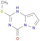 2-(METHYLTHIO)PYRAZOLO[1,5-A][1,3,5]TRIAZIN-4(3H)-ONE