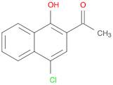 1-(4-CHLORO-1-HYDROXY-NAPHTHALEN-2-YL)-ETHANONE