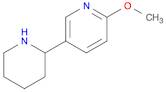 2-METHOXY-5-(2-PIPERIDINYL)PYRIDINE