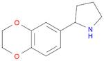 2-(2,3-dihydrobenzo[b][1,4]dioxin-6-yl)pyrrolidine