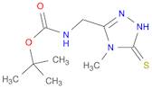 TERT-BUTYL N-[(5-MERCAPTO-4-METHYL-4H-1,2,4-TRIAZOL-3-YL)METHYL]CARBAMATE