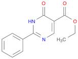 ETHYL 6-OXO-2-PHENYL-1,6-DIHYDRO-5-PYRIMIDINECARBOXYLATE