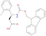 FMOC-(S)-3-AMINO-3-(2-FLUORO-PHENYL)-PROPIONIC ACID