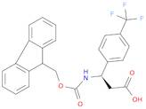 FMOC-(R)-3-AMINO-3-(4-TRIFLUOROMETHYL-PHENYL)-PROPIONIC ACID