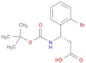 BOC-(S)-3-AMINO-3-(2-BROMO-PHENYL)-PROPIONIC ACID