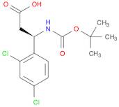 BOC-(R)-3-AMINO-3-(2,4-DICHLORO-PHENYL)-PROPIONIC ACID