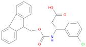 FMOC-(R)-3-AMINO-3-(3-CHLORO-PHENYL)-PROPIONIC ACID