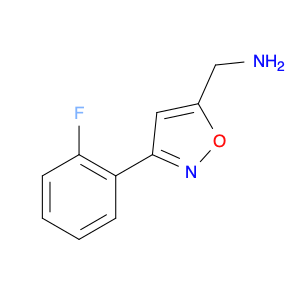 C-[3-(2-FLUORO-PHENYL)-ISOXAZOL-5-YL]-METHYLAMINE