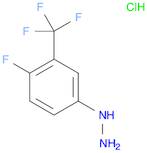 (4-FLUORO-3-TRIFLUOROMETHYL-PHENYL)-HYDRAZINE HYDROCHLORIDE