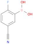 5-CYANO-2-FLUOROBENZENEBORONIC ACID