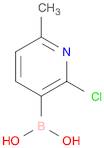 2-CHLORO-6-METHYLPYRIDINE-3-BORONIC ACID