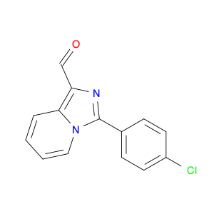 3-(4-CHLOROPHENYL)IMIDAZO[1,5-A]PYRIDINE-1-CARBALDEHYDE