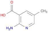 3-Pyridinecarboxylicacid,2-amino-5-methyl-(9CI)