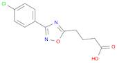 4-[3-(4-CHLOROPHENYL)-1,2,4-OXADIAZOL-5-YL]BUTANOIC ACID