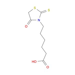 6-(4-Oxo-2-thioxo-thiazolidin-3-yl)-hexanoic acid