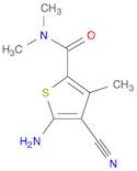 5-AMINO-4-CYANO-N,N,3-TRIMETHYLTHIOPHENE-2-CARBOXAMIDE