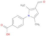 4-(3-FORMYL-2,5-DIMETHYL-1H-PYRROL-1-YL)BENZENECARBOXYLIC ACID