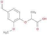 2-(4-FORMYL-2-METHOXYPHENOXY)PROPANOIC ACID