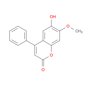 6-HYDROXY-7-METHOXY-4-PHENYLCOUMARIN