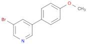 3-BROMO-5-(4-METHOXYPHENYL)PYRIDINE