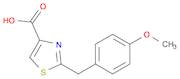 2-(4-Methoxybenzyl)-1,3-thiazole-4-carboxylic Acid