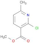 3-Pyridinecarboxylic acid, 2-chloro-6-methyl-, methyl ester