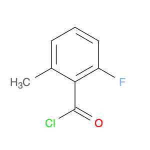 Benzoyl chloride, 2-fluoro-6-methyl- (9CI)