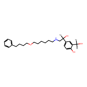 SALMETEROL-D3 (3-HYDROXYMETHYL-D2, α-D1)