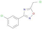 5-(CHLOROMETHYL)-3-(3-CHLOROPHENYL)-1,2,4-OXADIAZOLE