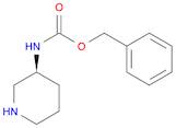 benzyl N-[(3S)-piperidin-3-yl]carbamate