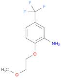 2-(2-Methoxyethoxy)-5-(trifluoromethyl)aniline