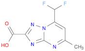 7-(Difluoromethyl)-5-methyl-[1,2,4]triazolo[1,5-a]pyrimidine-2-carboxylic acid