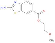 2-AMINO-BENZOTHIAZOLE-6-CARBOXYLIC ACID 2-METHOXY-ETHYL ESTER