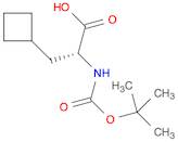 (R)-2-(tert-butoxycarbonylamino)-3-cyclobutylpropanoic acid