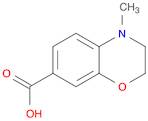 4-METHYL-3,4-DIHYDRO-2H-1,4-BENZOXAZINE-7-CARBOXYLIC ACID