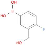 4-FLUORO-3-(HYDROXYMETHYL)BENZENEBORONIC ACID