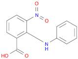 2-PHENYLAMINO-3-NITROBENZOIC ACID