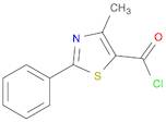 4-METHYL-2-PHENYL-1,3-THIAZOLE-5-CARBONYL CHLORIDE