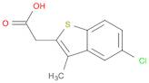 2-(5-CHLORO-3-METHYLBENZO[B]THIOPHEN-2-YL)ACETIC ACID