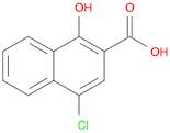 4-CHLORO-1-HYDROXY-2-NAPHTHOIC ACID