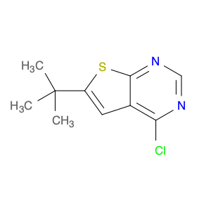 6-TERT-BUTYL-4-CHLOROTHIENO[2,3-D]PYRIMIDINE