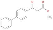 3-BIPHENYL-4-YL-3-OXO-PROPIONIC ACID METHYL ESTER