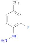 (2-FLUORO-4-METHYL-PHENYL)-HYDRAZINE