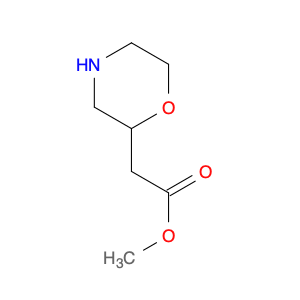 MORPHOLIN-2-YL-ACETIC ACID METHYL ESTER