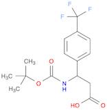 3-TERT-BUTOXYCARBONYLAMINO-3-(4-TRIFLUOROMETHYL-PHENYL)-PROPIONIC ACID